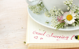how to establish a morning routine, Slow Morning Routine.