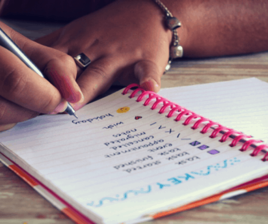 bullet journal lists