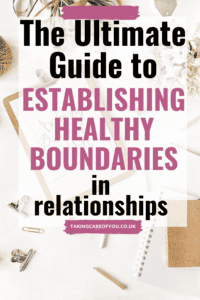 setting boundaries