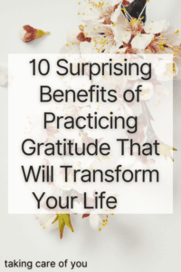 Benefits of Gratitude